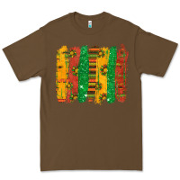 Cacao black history brushstroke Premium Tee - texasbilliewilder