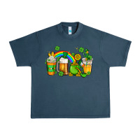 Midnight Navy st patricks coffee Urban Heavy Tee - AdoDesignShop