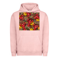 Pigment Salmon mardi gras crawfish Urban Hoodie - CowGirlArtShop
