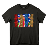 Asphalt puerto rico republic brushstrokes Heavy Core Tee - RanaPortraitStore