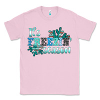 Bubblegum Pink it's freezin' season Classic Tee - AdoDesignShop