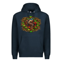 Navy christmas rodeo Premium Hoodie - RanaPortraitStore