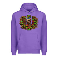 Purple christmas rodeo Premium Hoodie - RanaPortraitStore