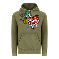 Vintage Olive tx yall western Vintage Hoodie - CowhideDigitalArt