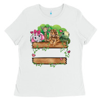 White zoo crew Ladies Tee - JahusDesignShop