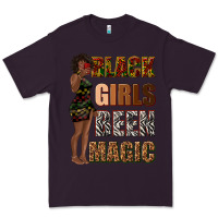 Plum black girls been magic Premium Tee - texasbilliewilder