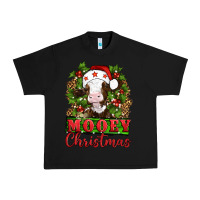 Black Mooey christmas Urban Heavy Tee - Artiststas