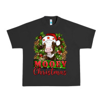 Pigment Black Mooey christmas Urban Heavy Tee - Artiststas
