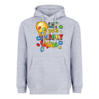 Heather Grey let your light shine Heavyweight Hoodie - LillyAllenDesigns