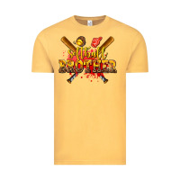 Vintage Mustard softball brother Vintage Tee - AdoDesignShop