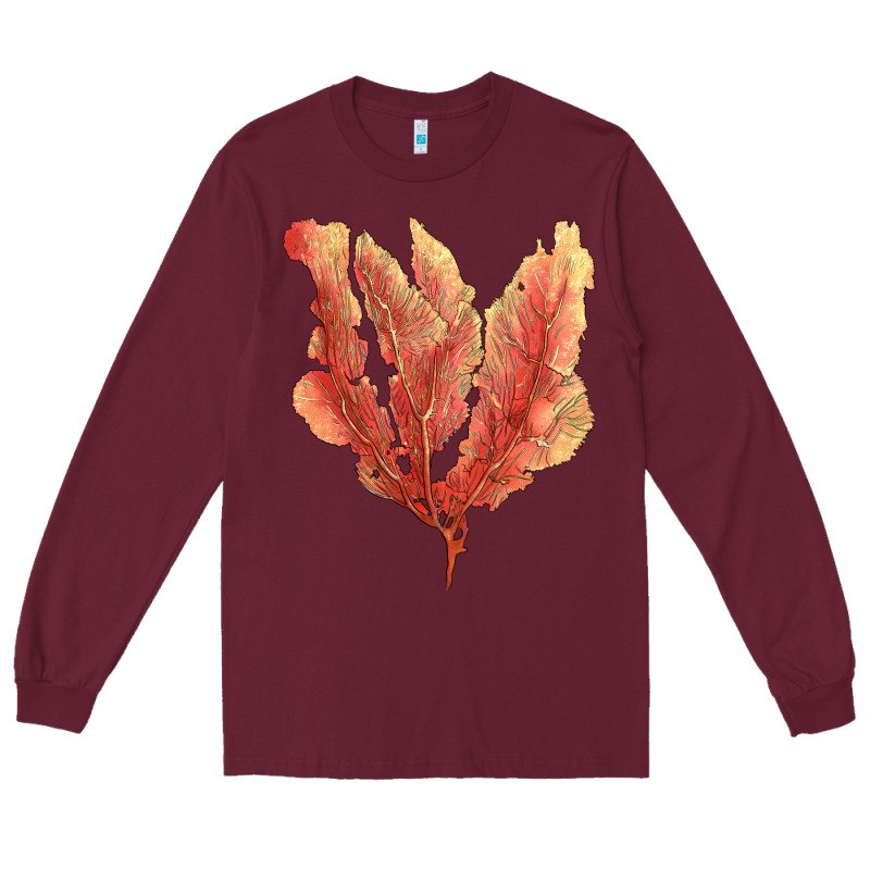 Pink Venus Fan Sea Coral Long Sleeve Tee by LillyAllenDesigns | Teevron