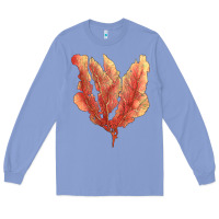 Colony Blue pink venus fan sea coral Long Sleeve Tee - LillyAllenDesigns