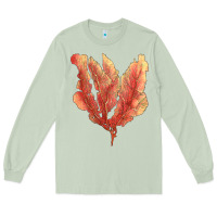 Matcha pink venus fan sea coral Long Sleeve Tee - LillyAllenDesigns