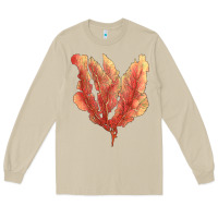 Mushroom pink venus fan sea coral Long Sleeve Tee - LillyAllenDesigns
