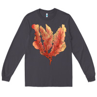 Smoke pink venus fan sea coral Long Sleeve Tee - LillyAllenDesigns
