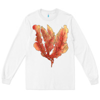 White pink venus fan sea coral Long Sleeve Tee - LillyAllenDesigns