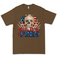 Cacao born to be free skeleton Premium Tee - Zillion Design Studio