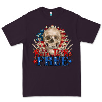 Plum born to be free skeleton Premium Tee - Zillion Design Studio