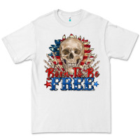 White born to be free skeleton Premium Tee - Zillion Design Studio