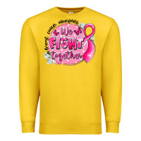 Lemon breast cancer awareness we fight together Premium Sweatshirt - LillyAllenDesigns