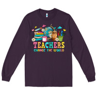 Plum custom teacher Long Sleeve Tee - JahusDesignShop