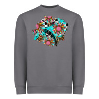 Storm race sunflower patches Heavyweight Sweatshirt - AdoDesignShop