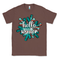 Chestnut hello winter Classic Tee - AdoDesignShop