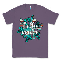 Lavender hello winter Classic Tee - AdoDesignShop