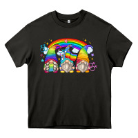 Asphalt lgbt gnomes Heavy Core Tee - Zillion Design Studio