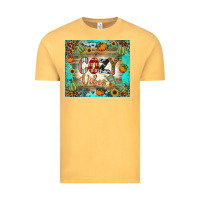 Vintage Mustard cozy vibes tumbler Vintage Tee - BundleAndBundleShop