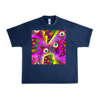 Navy halloween thunders seamless pattern Urban Heavy Tee - BundleAndBundleShop