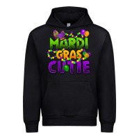 Black mardi gras cutie Urban Hoodie - CowGirlArtShop