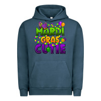 Pigment Midnight Navy mardi gras cutie Urban Hoodie - CowGirlArtShop