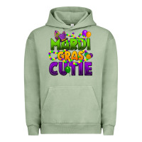 Pigment Oil Green mardi gras cutie Urban Hoodie - CowGirlArtShop