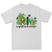 Dove Grey st. patricks day registered nurse rn Premium Tee - BarkalooDesign