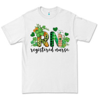White st. patricks day registered nurse rn Premium Tee - BarkalooDesign