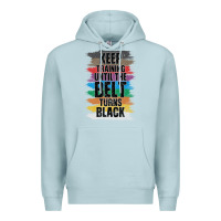 Black Belt Martial Art Training Karate Taekwondo Premium Hoodie | Teevron