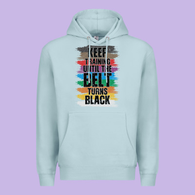 Black Belt Martial Art Training Karate Taekwondo Premium Hoodie Designed By Bettercallsaul