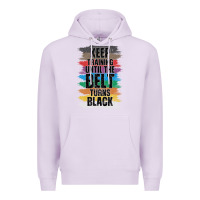 Lilac Black Belt Martial Art Training Karate TaeKwonDo Premium Hoodie - Bettercallsaul