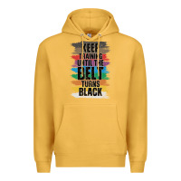 Mustard Black Belt Martial Art Training Karate TaeKwonDo Premium Hoodie - Bettercallsaul