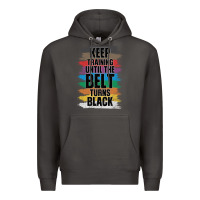 Smoke Black Belt Martial Art Training Karate TaeKwonDo Premium Hoodie - Bettercallsaul