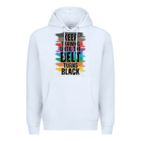 White Black Belt Martial Art Training Karate TaeKwonDo Premium Hoodie - Bettercallsaul