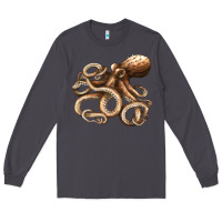 Smoke octopus Long Sleeve Tee - LillyAllenDesigns