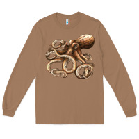 Toasted Coconut octopus Long Sleeve Tee - LillyAllenDesigns