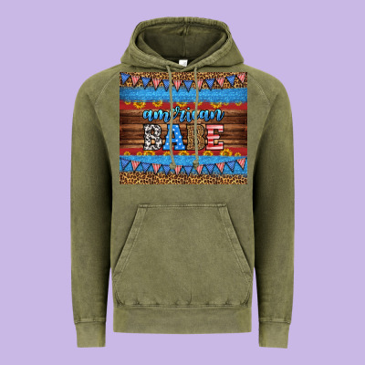 American Babe Tumbler Vintage Hoodie Designed By Hra Design Shop