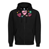 Black tacos tequila anxiety Zipper Hoodie - MaliasSmallBusiness