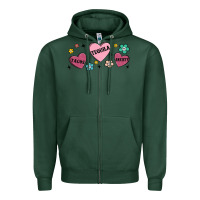 Sports Green tacos tequila anxiety Zipper Hoodie - MaliasSmallBusiness