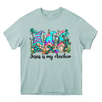 Arona jesus is my anchor gnomes Heavy Core Tee - Zillion Design Studio