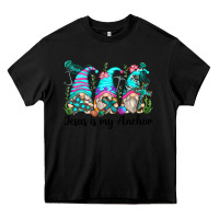 Black jesus is my anchor gnomes Heavy Core Tee - Zillion Design Studio