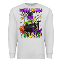 Dove Grey hubble bubble trouble Premium Sweatshirt - LillyAllenDesigns